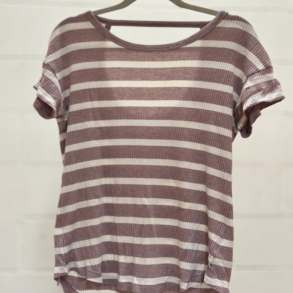 Ribbed t-shirt with open back Mountain Hardware